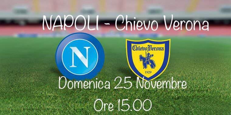 Napoli - Chievo al Club.